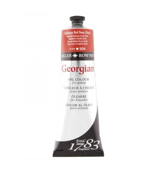 Daler Rowney Georgian Yağlı Boya 225 ml 504 Cadmium Red Deep Hue