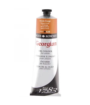 Daler Rowney Georgian Yağlı Boya 225 ml 628 Chrome Orange Deep Hue