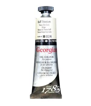 Daler Rowney Georgian Yağlı Boya 38 ml 024 Buff Titanium
