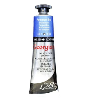 Daler Rowney Georgian Yağlı Boya 38 ml 137 Permanent Blue