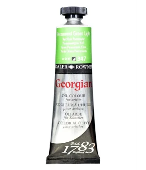 Daler Rowney Georgian Yağlı Boya 38 ml 347 Permanent Light Green
