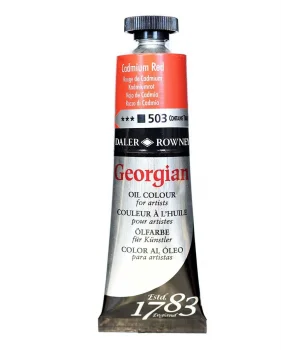 Daler Rowney Georgian Yağlı Boya 38 ml 503 Cadmium Red Hue