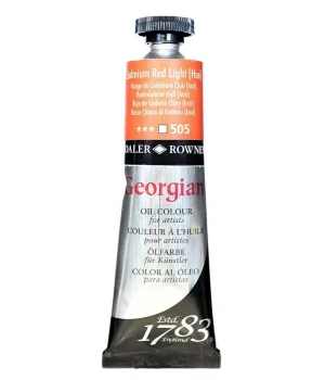Daler Rowney Georgian Yağlı Boya 38 ml 505 Cadmium Red Light