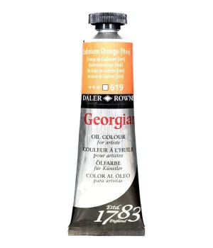 Daler Rowney Georgian Yağlı Boya 38 ml 619 Cadmium Orange Hue
