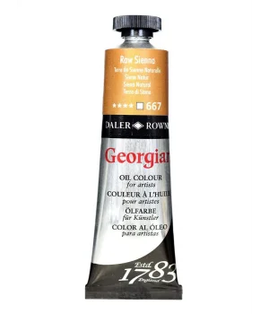 Daler Rowney Georgian Yağlı Boya 38 ml 667 Raw Sienna