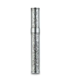 Damascus Desen Metal Puro Kılıfı Tüpü Tekli Silver 50 Ring