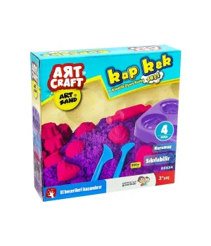 Dede Art Craft Kap Kek Kinetik Kum Seti 500gr
