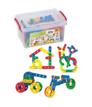 Dede Click Clack Puzzle Küçük Boy 96 Parça