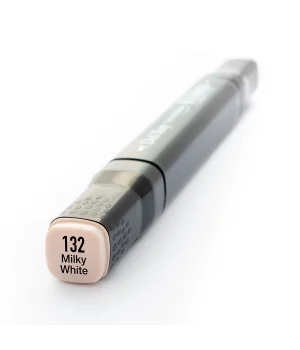 Del Rey Çift Uçlu Çizim Marker Kalemi 132 Milky White