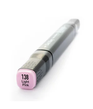 Del Rey Çift Uçlu Çizim Marker Kalemi 138 Light Pink
