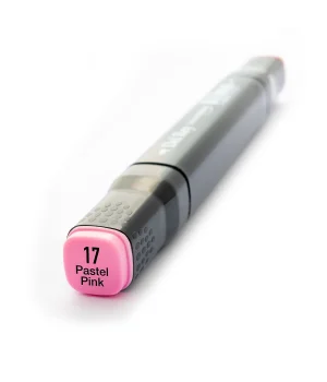 Del Rey Çift Uçlu Çizim Marker Kalemi 17 Pastel Pink