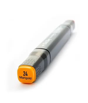 Del Rey Çift Uçlu Çizim Marker Kalemi 24 Marigold
