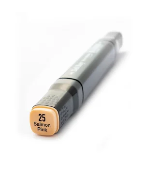 Del Rey Çift Uçlu Çizim Marker Kalemi 25 Salmon Pink
