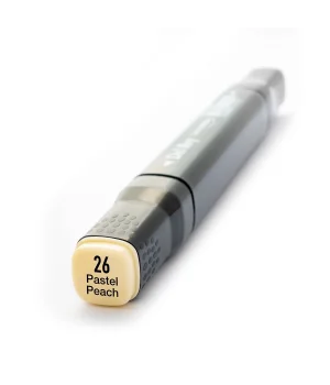 Del Rey Çift Uçlu Çizim Marker Kalemi 26 Pastel Peach