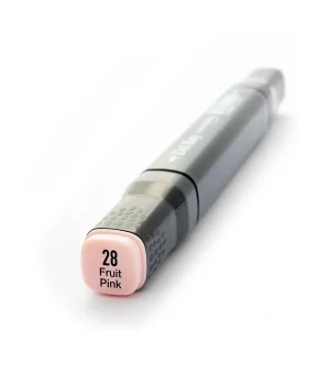 Del Rey Çift Uçlu Çizim Marker Kalemi 28 Fruit Pink