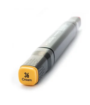 Del Rey Çift Uçlu Çizim Marker Kalemi 36 Cream