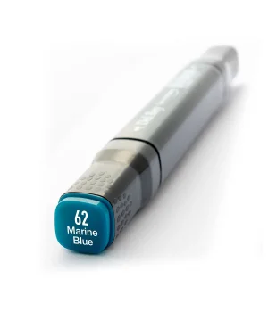 Del Rey Çift Uçlu Çizim Marker Kalemi 62 Marine Blue