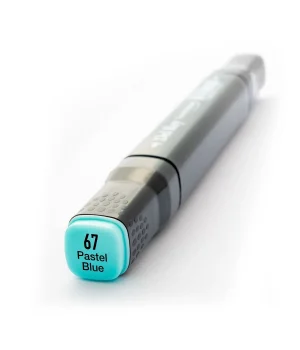 Del Rey Çift Uçlu Çizim Marker Kalemi 67 Pastel Blue