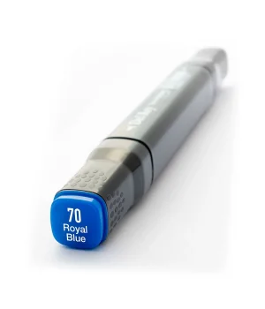 Del Rey Çift Uçlu Çizim Marker Kalemi 70 Royal Blue