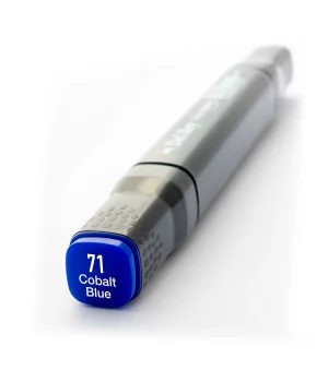 Del Rey Çift Uçlu Çizim Marker Kalemi 71 Cobalt Blue