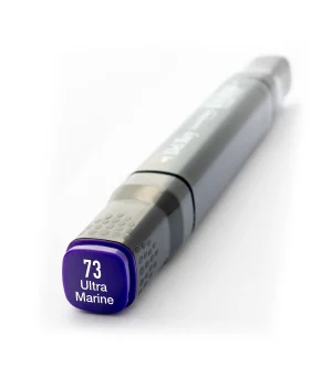 Del Rey Çift Uçlu Çizim Marker Kalemi 73 Ultramarine Blue