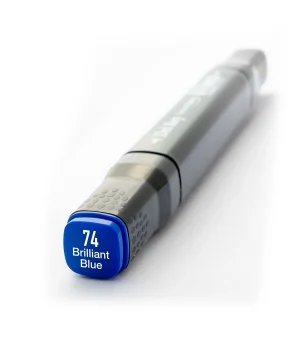 Del Rey Çift Uçlu Çizim Marker Kalemi 74 Brilliant Blue