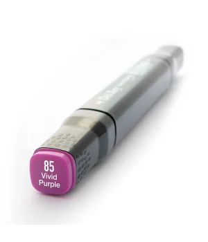Del Rey Çift Uçlu Çizim Marker Kalemi 85 Vivid Purple
