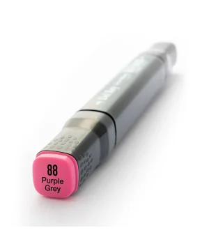 Del Rey Çift Uçlu Çizim Marker Kalemi 88 Purple Gray