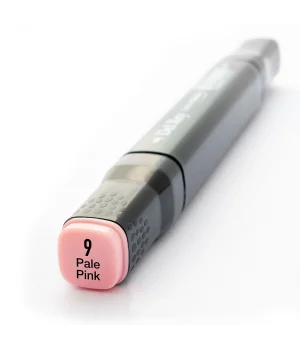 Del Rey Çift Uçlu Çizim Marker Kalemi 9 Pale Pink