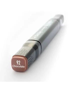 Del Rey Çift Uçlu Çizim Marker Kalemi 92 Chocolate