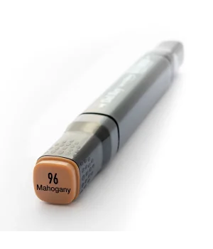 Del Rey Çift Uçlu Çizim Marker Kalemi 96 Mahogany
