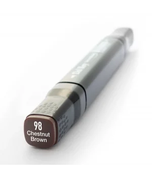 Del Rey Çift Uçlu Çizim Marker Kalemi 98 Chestnut Brown