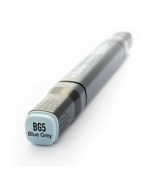 Del Rey Çift Uçlu Çizim Marker Kalemi BG5 Blue Gray 5