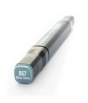 Del Rey Çift Uçlu Çizim Marker Kalemi BG7 Blue Gray 7