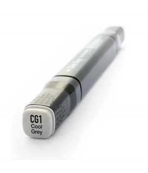 Del Rey Çift Uçlu Çizim Marker Kalemi CG1 Cool Gray 1