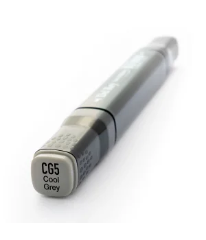 Del Rey Çift Uçlu Çizim Marker Kalemi CG5 Cool Gray 5