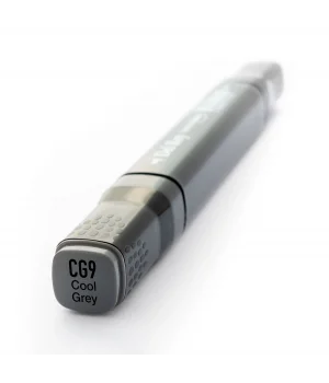 Del Rey Çift Uçlu Çizim Marker Kalemi CG9 Cool Gray 9