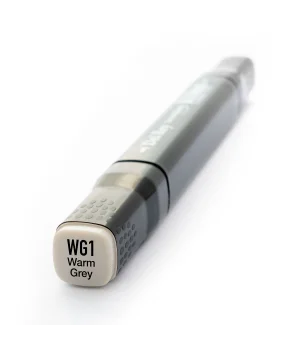 Del Rey Çift Uçlu Çizim Marker Kalemi WG1 Warm Gray 1