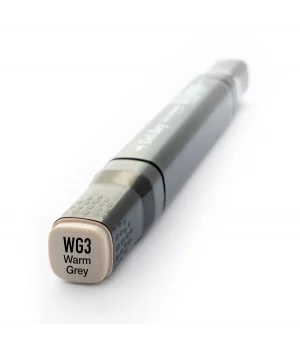 Del Rey Çift Uçlu Çizim Marker Kalemi WG3 Warm Gray 3