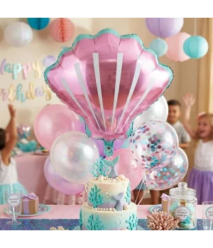 Deniz Kabuğu Şekilli Balon