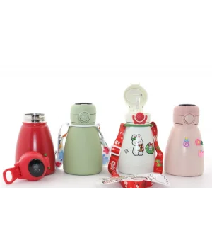 Digital Göstergeli Çift Katmanlı Termos Suluk 500 Ml Alk2304