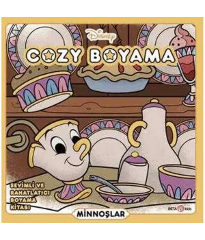 Disney Cozy Sevimli ve Rahatlatıcı Boyama Kitabı Minnoşlar