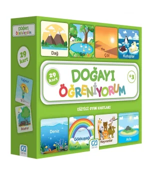 Doğayı Öğreniyorum Eğitici Oyun Kartları