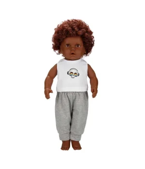 Dollz'n More Dada Kıvırcık Saçlı Bebek 60 cm