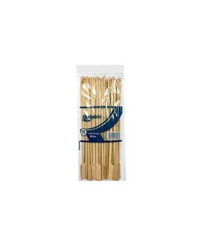 Dolphin Bambu Yassı Çöp Şiş 20 cm 50 Adet