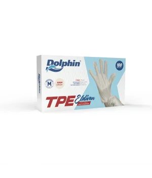 Dolphin Krem TPE Eldiven M Beden 100 Adet