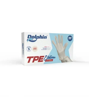 Dolphin Krem TPE Eldiven S Beden 100 Adet
