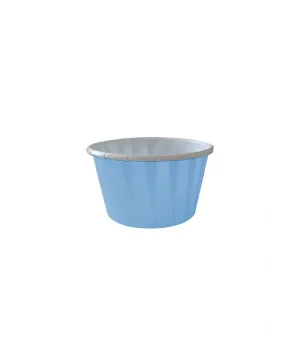 Roll-up Muffin Kek Kapsülü Mat Mavi 50 Adet