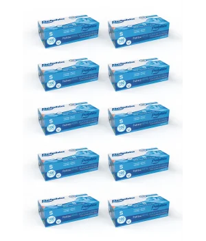 Dolphin Pudrasız Mavi Nitril Muayene Eldiveni S Beden | 10 Paket - MDR