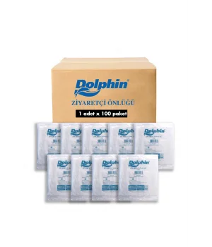 Dolphin Ziyaretçi Önlüğü 100 Adet (Koli)